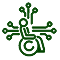 Assistive physiotherapy equipment icon