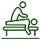 Massage therapy icon