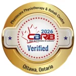 2026 CBRB Verified Business Badge – Physiocare Physiotherapy Clinic